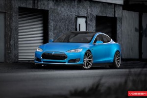 Tesla Model S Vossen 22" Wheels