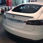 Tesla Model S Carbon Fiber Spoiler (Glossy Version - Old)