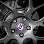 Tesla Model S HRE Aftermarket Wheel Close Up