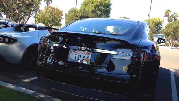 Tesla Model S Vanity Plate
