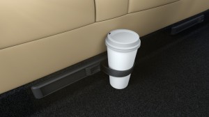 Tesla Motors Model S 2nd Row Cupholders