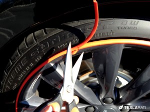 Rimblade Tesla Model S Wheel Protector Installation