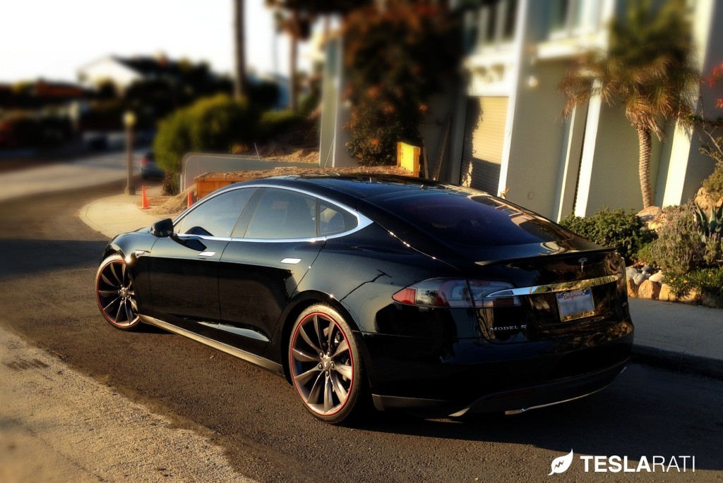 Rimblade Tesla Model S Wheel Protector Side Profile