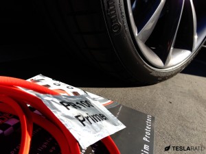 Rimblade Tesla Model S Wheel Protector Installation Primer Wipe