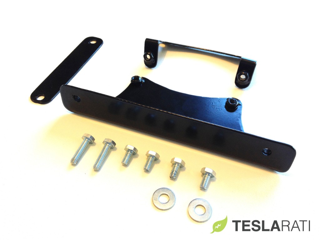 Torklift The Law Removable Tesla Model S Front License Plate Frame Components