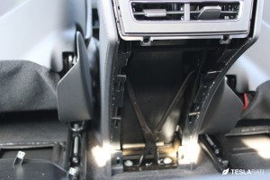 PARZ Premium Tesla Model S Rear Seat Cup Holders Install