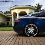 Tesla Model S Aftermarket Wheels Concavo 22 inch Rear