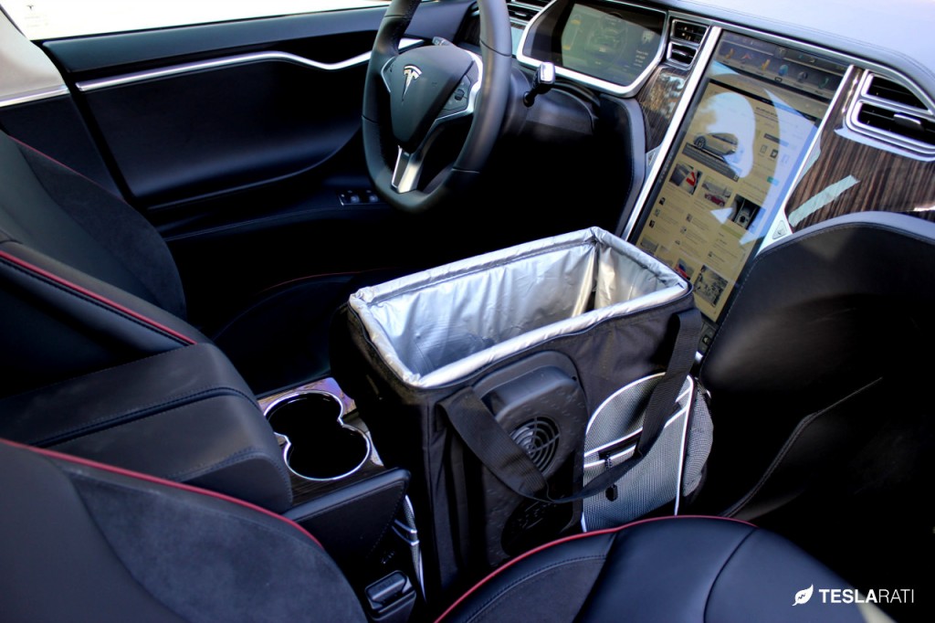 Tesla Model S Front Trunk Electric Cooler Organizer