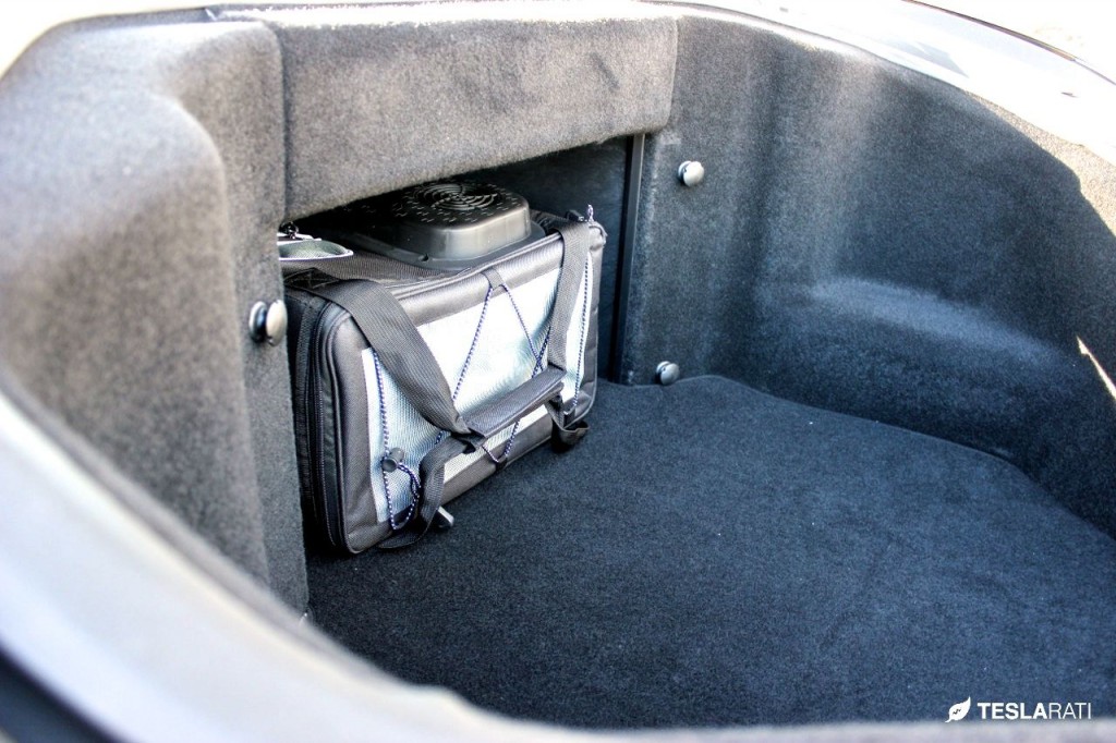 Tesla Model S Front Trunk Electric Cooler