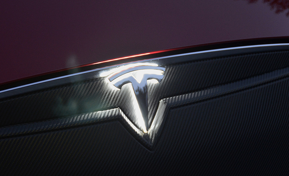 TESLA Logo Türbeleuchtung - LED-UPGRADE