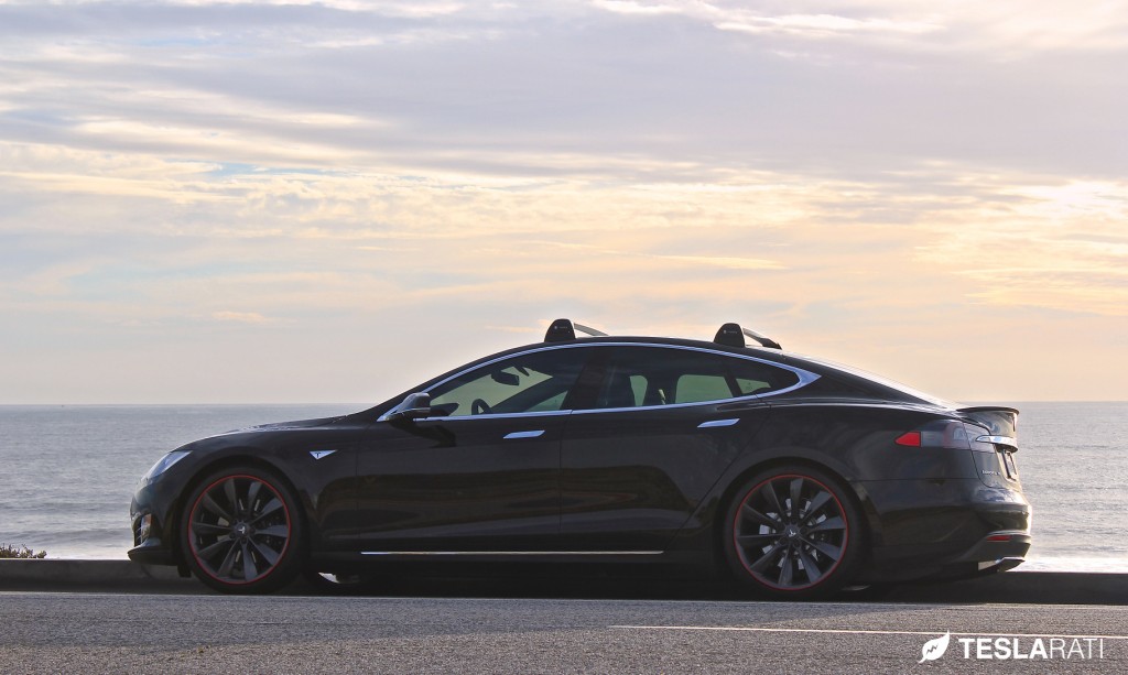 Tesla Model S Roof Rack Whispbar System Seamless Elegance