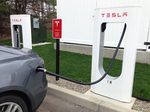 Tesla Road Trip Supercharger