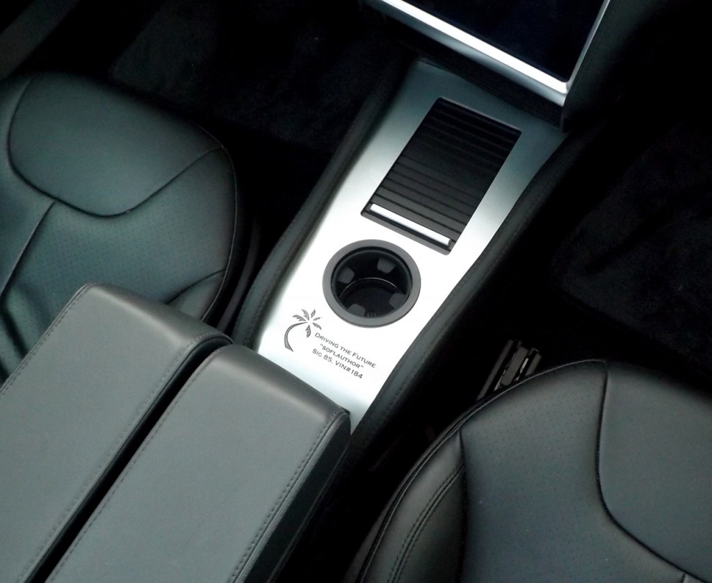 Personalized Tesla Center Console (P-CCI)