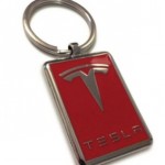 Tesla Model S Delivery Preparations: Key Chain