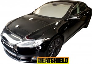 Tesla Model S Heatshield Sunshade Exterior