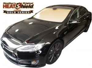 Tesla Model S Heatshield Sunshade Exterior