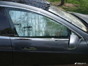 Tesla Model S Heatshield Sunshade Side Window