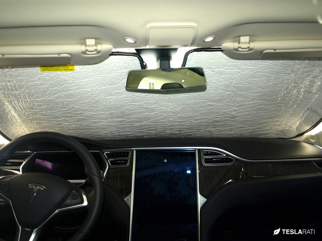 Tesla Model S Heatshield Sunshade Windshield