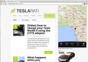 Tesla Model S Control App Location