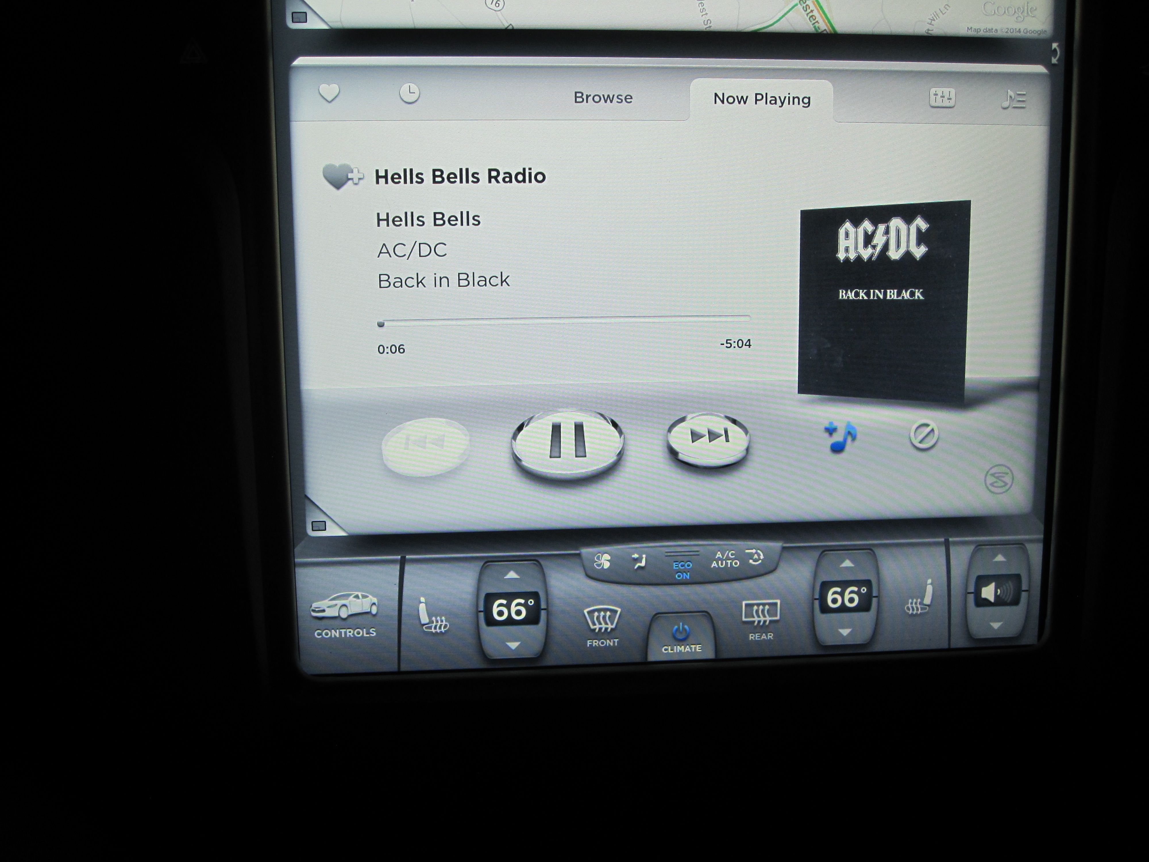 tesla model s radio