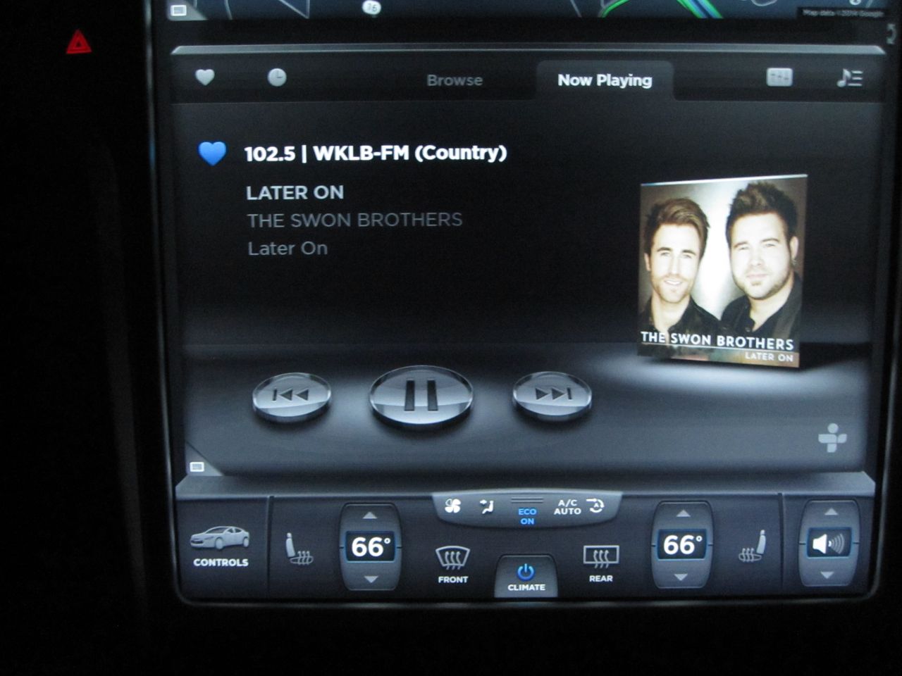 What is TuneIn Radio on the Tesla Model S?
