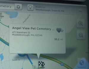 Tesla Model S Navigation