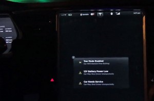 Tesla Model S Battery Replacement Warning Messages