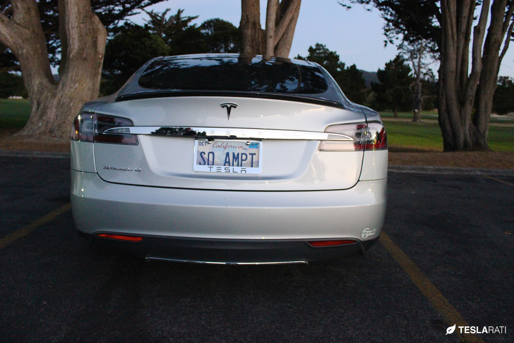 Tesla Vanity Plate "SO AMPT"