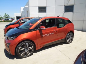 BMW i3 electric car