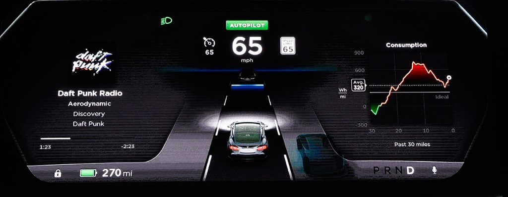 Telsa CEO Elon Musk Unveils Tesla Autopilot Option