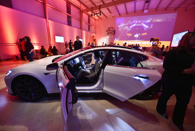 Telsa CEO Elon Musk Unveils New Tesla D Options