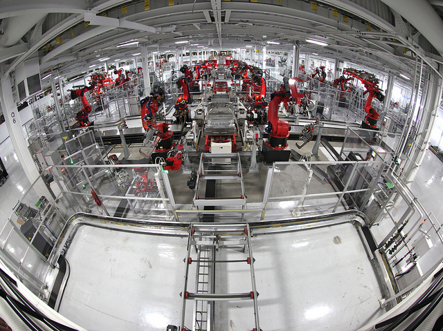 Tesla Motors Manufacturing Plant