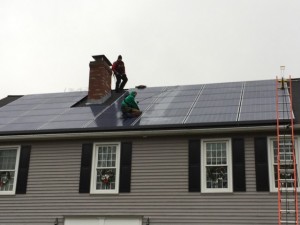 Installing Solar Panels through SolarCity