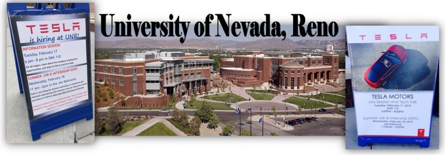 Tesla Recruiting from University of Nevada