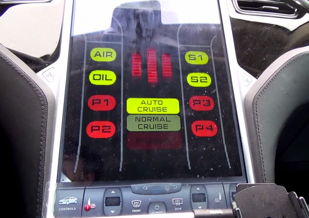 Tesla Model S Knight Rider Dash