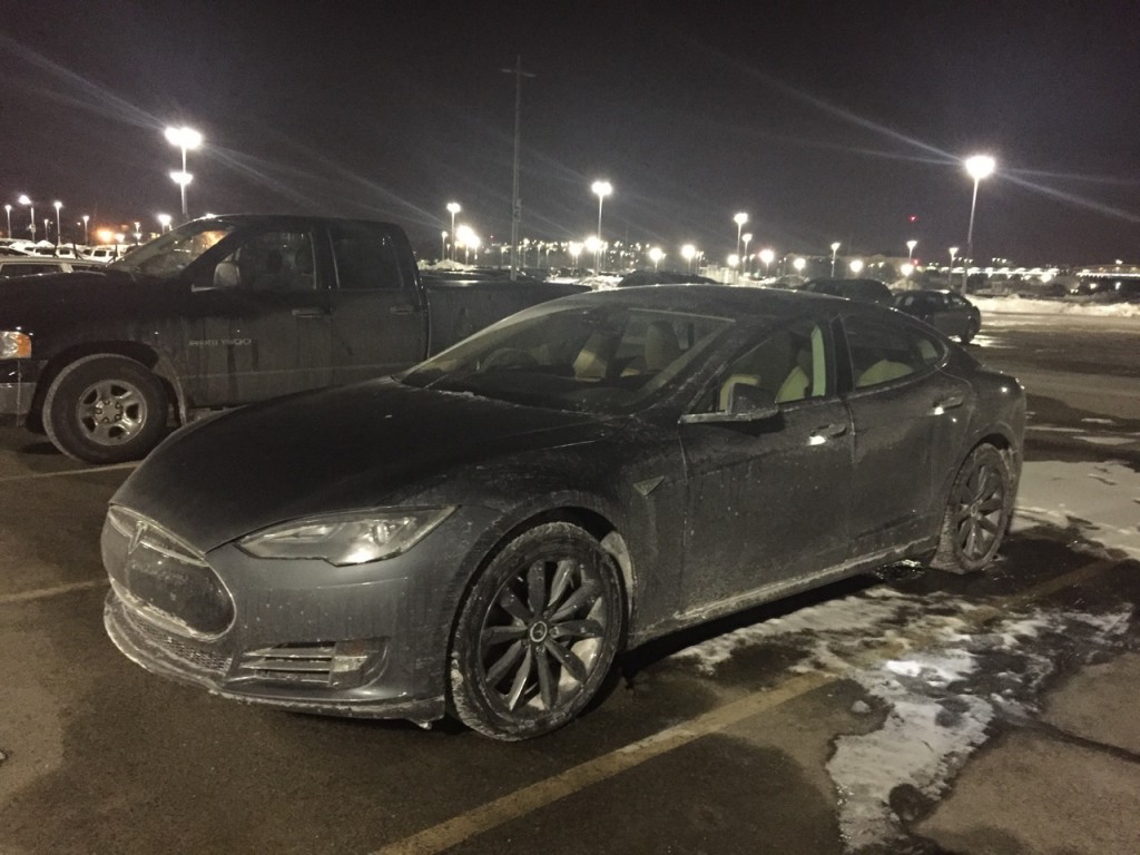Tesla Model S Long Term Parking at Airport