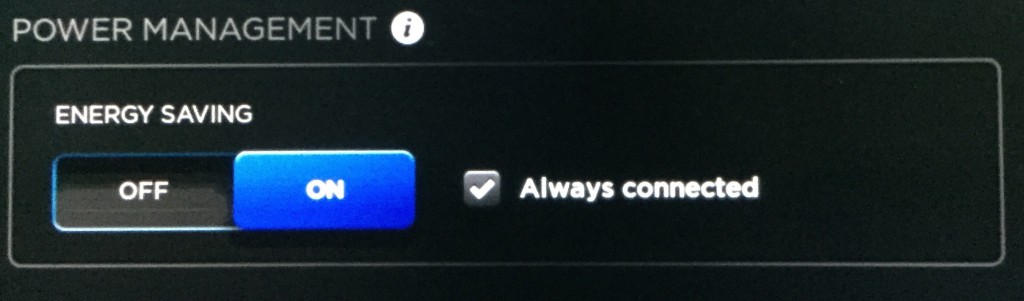 Energy Saving Enabled for Tesla Model S Long Term Parking