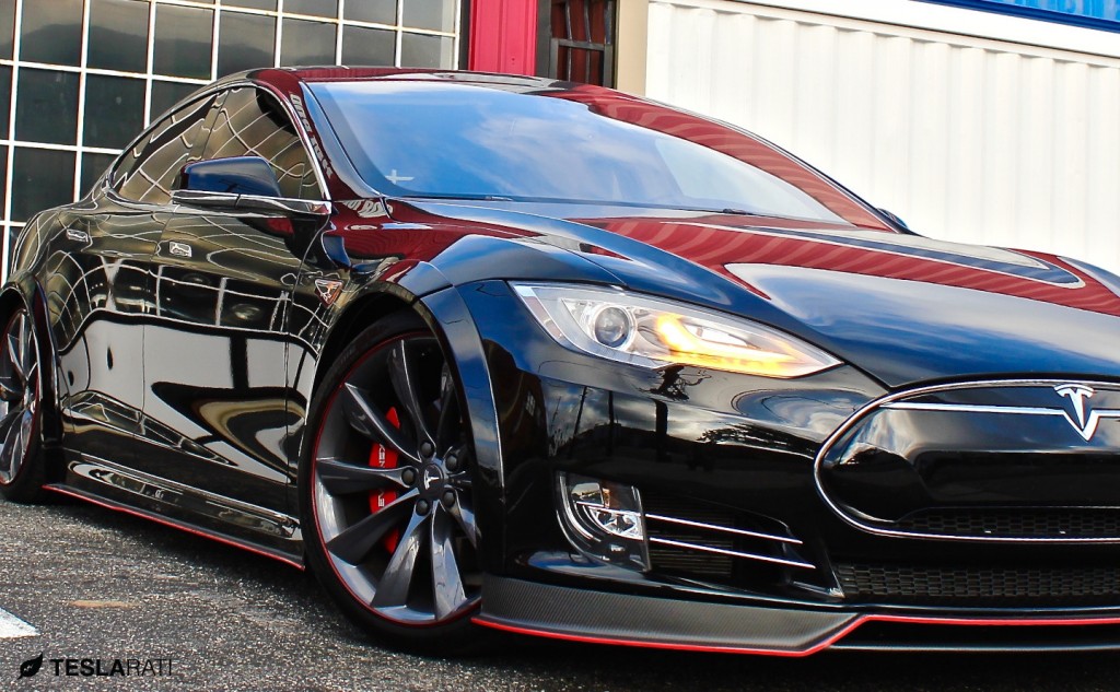 R-Zentric-Tesla-Model-S-Carbon-Fiber-Splitter-Teslarati