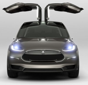 Tesla Model X Falcon Doors