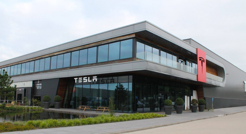 Tesla Assembly Plant in Tilburg, Denmark