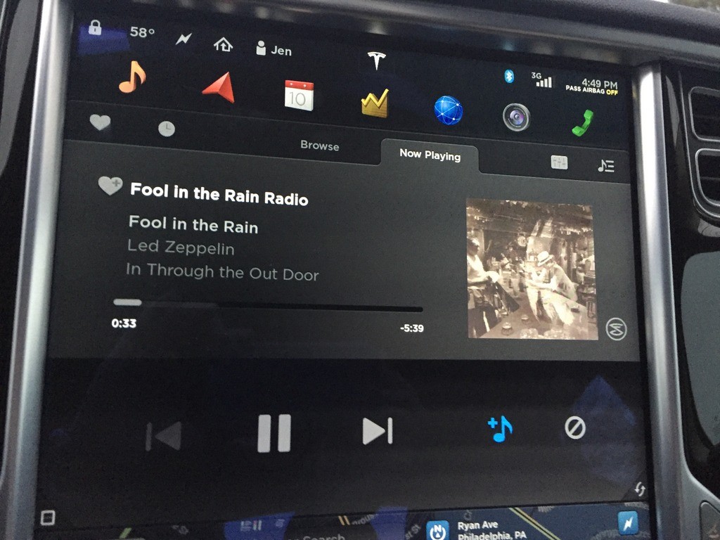 Fool In The Rain - Tesla Slacker Internet Radio