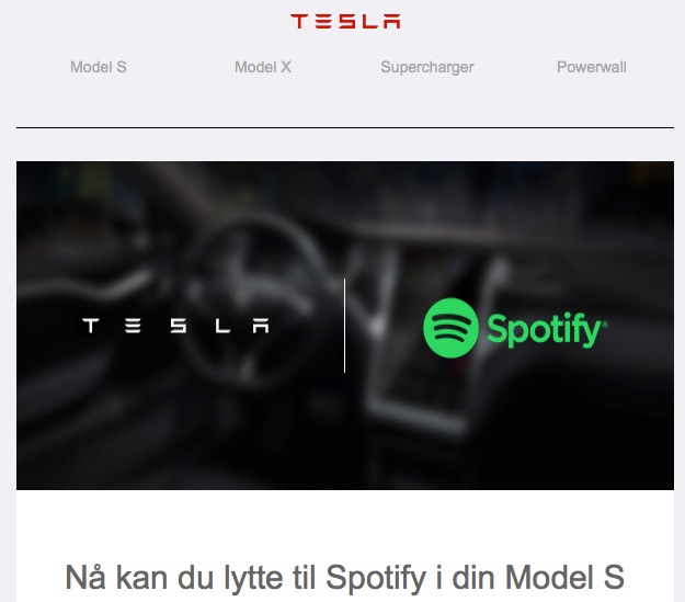 Tesla-Spotify-Premium