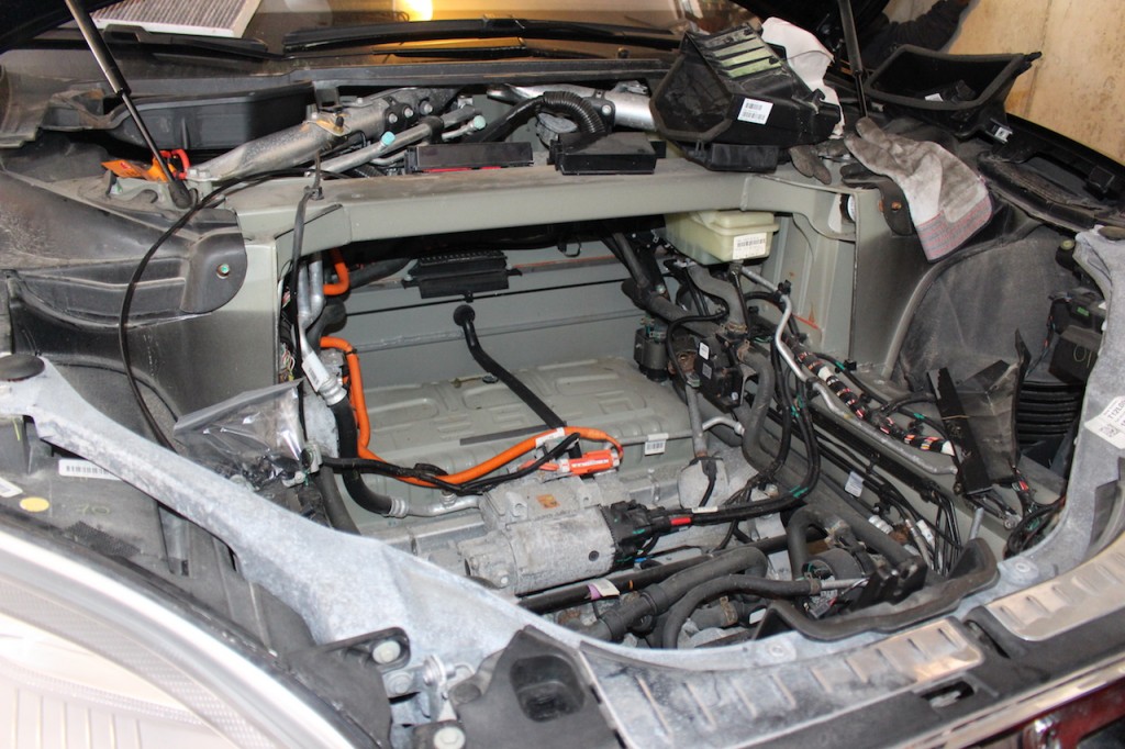 Model S front trunk (non dual motor version)