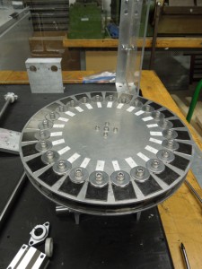 BadgerLoop's Halbach arrays on a wheel
