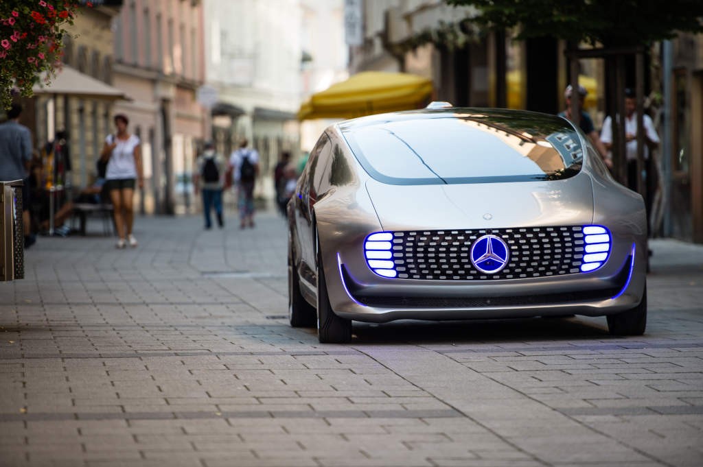 Mercedes Vision concept car