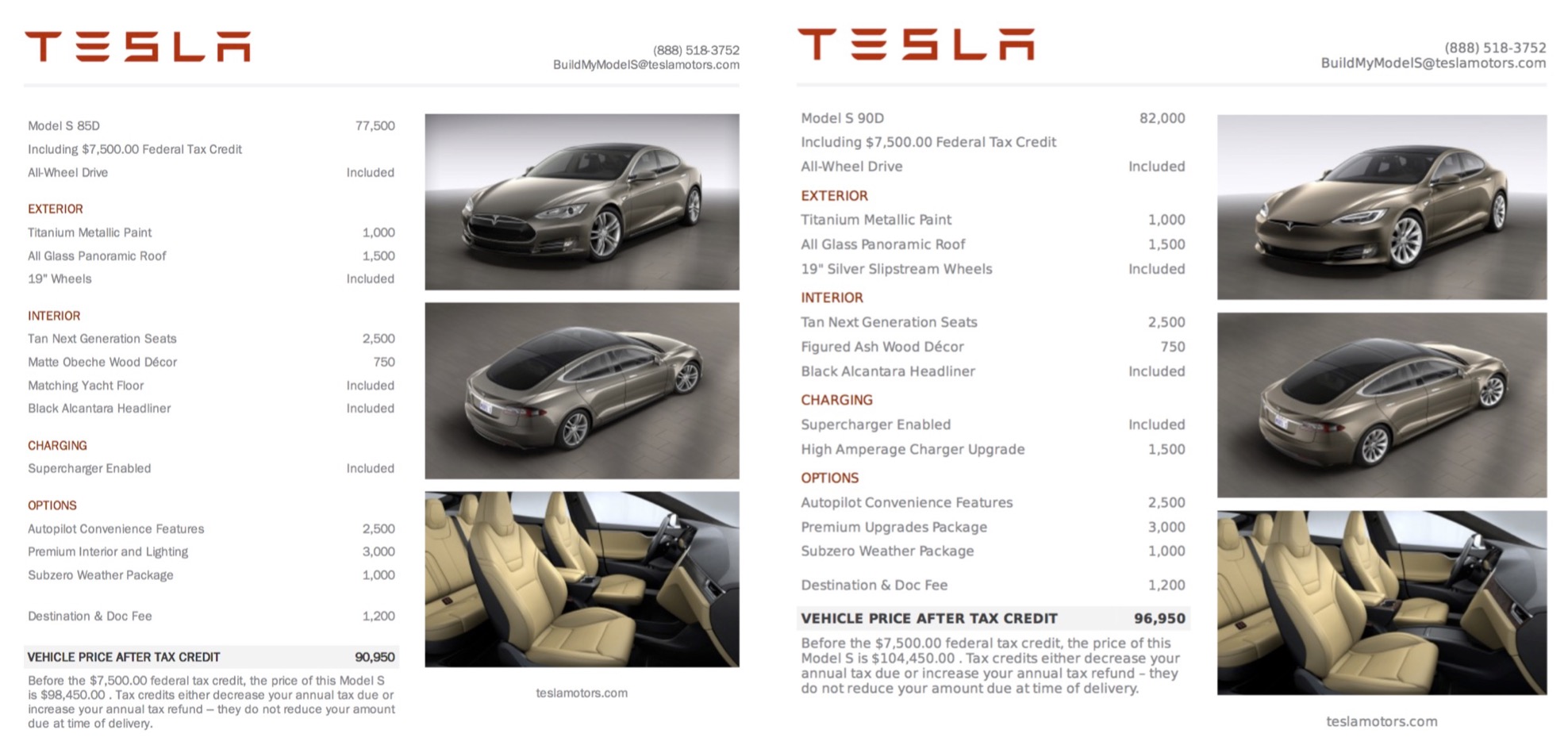 2016 Tesla Model S Review, Pricing, & Pictures