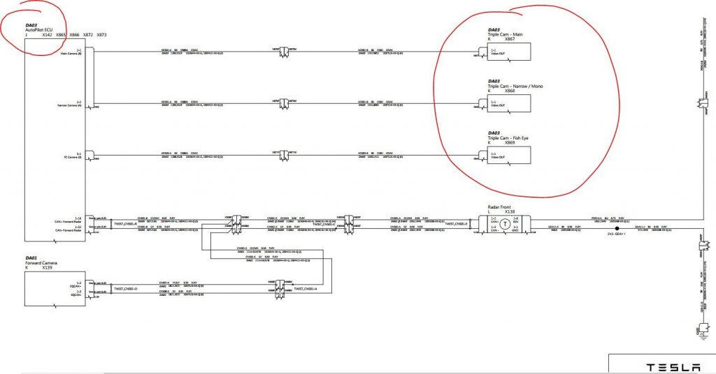 Model S triple cam schematic