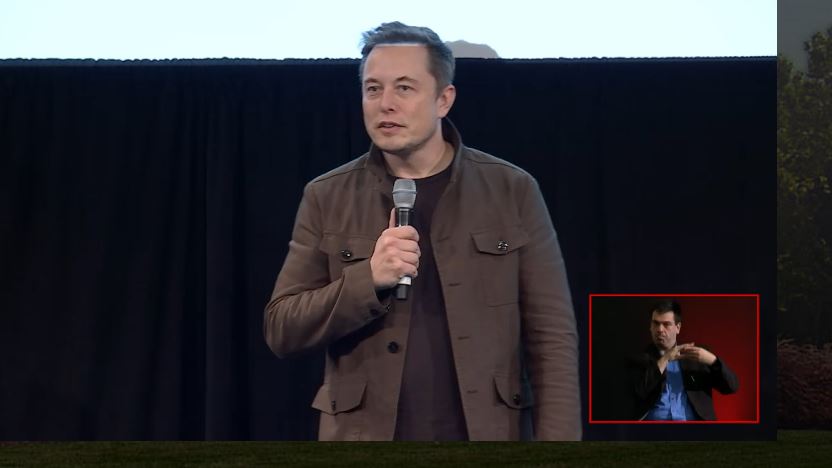 Elon Musk at Tesla annual meeting 2016