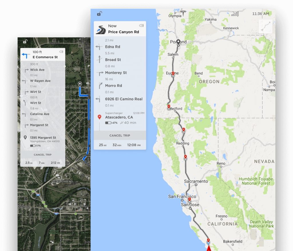 tesla-version-8-maps