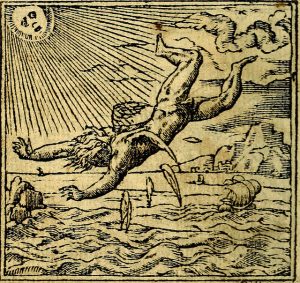 "Flight of Icarus" | Credit: Internet Archive Book Image